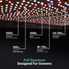 High Efficiency 300W LED Growth Light with SMART Full Spectrum & Samsung LEDs | Growealth G3000