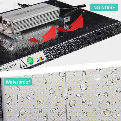 Growealth G3000 300W Full Spectrum LED Grow Light for Grow Tents