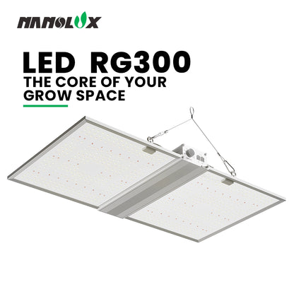 RG Series Full Spectrum LED Grow Light (320W / 480W) for 3×3 & 4×4 Grow Tents