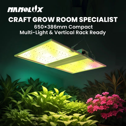 RG Series Full Spectrum LED Grow Light (320W / 480W) for 3×3 & 4×4 Grow Tents